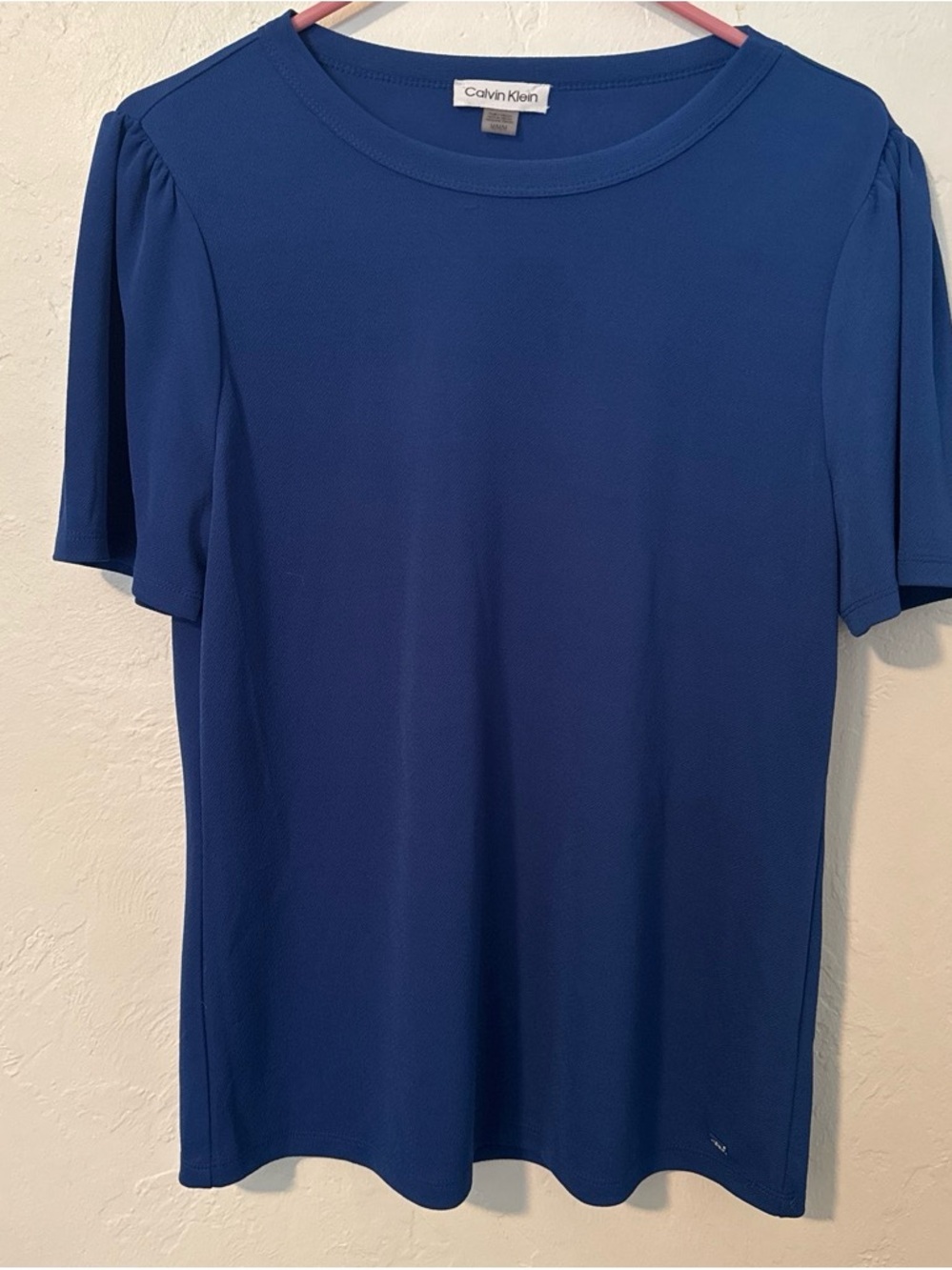 Calvin Klein Cobalt Blue Short Sleeve Tee